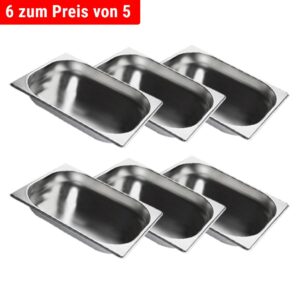 Nerezová GN nádoba 1/2 - hĺbka 20 mm