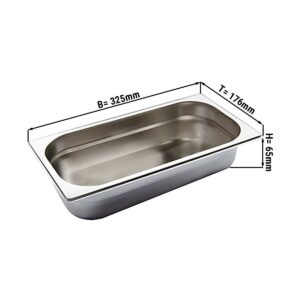 GN nádoba 1/3 - hĺbka 65 mm