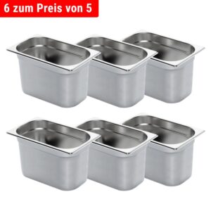 Nerezová GN nádoba 1/4 - hĺbka 200 mm