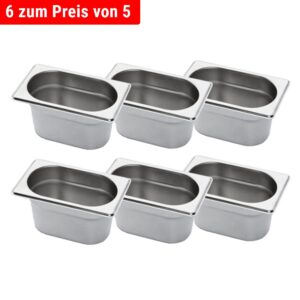 Nerezová GN nádoba 1/9 - hĺbka 100 mm