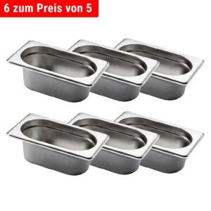 Nerezová GN nádoba 1/9 - hĺbka 65 mm