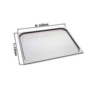 GN nádoba 2/1 - hĺbka 20 mm