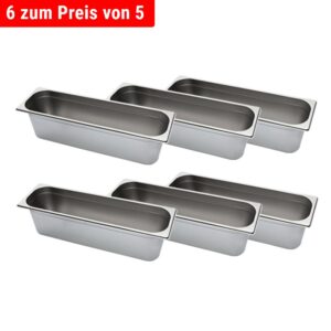 Nerezová GN nádoba 2/4 - hĺbka 100 mm