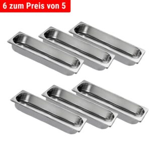 Nerezová GN nádoba 2/4 - hĺbka 65 mm