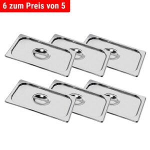 Nerezové GN veko 1/3