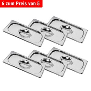 Nerezové GN veko 1/4