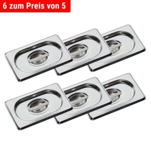 Nerezové GN veko 1/9