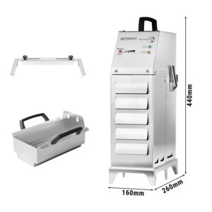 Prenosný batériový olejový filter - 50 litrov/min., pre fritézy s objemom max