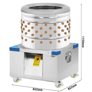 Šklbačka hydiny s kotlom 2v1 – 233 šklbacích prstov, bubon 55 cm