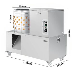 Šklbačka hydiny s kotlom 2v1 – bubon 55 cm