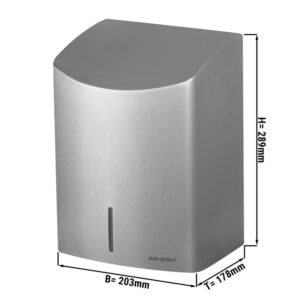 AIR WOLF sušič – automatický chod, nerezové telo