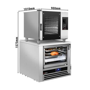 Konvektomat s dotykovým ovládaním – 5x GN 1/1 – vrátane šokovej mrazničky