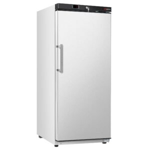 Chladnička ECO nerez 600 litrov s 1 dverami a plastovým vnútrom