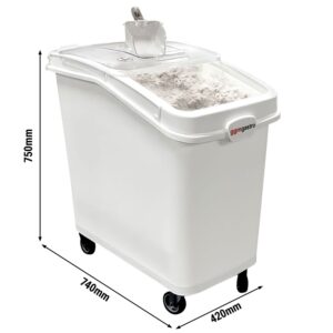 Vozíky a nádoby na múku / cesto