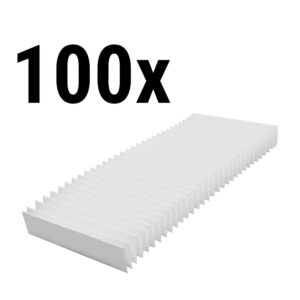 (100 kusov) filter pevných častíc pre zariadenie na filtrovanie oleja na vyprážanie FOFTO60 & FOFTO100