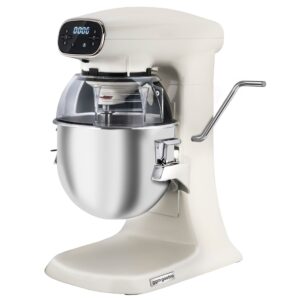 Planetárny mixér 12 litrov s displejom a osvetlením farba slonová kosť