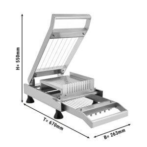 Krájač na pralinky – 14 a 28 mm – 2 rámiky