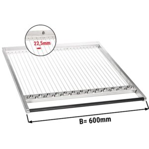 Rámček pre samostatnú vykrajovačku praliniek – rozteč drôtov 22,5 mm