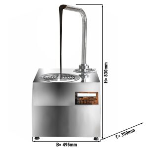 Výčapný kohútik na čokoládu - jednoduchý