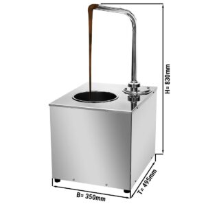 Čokoládový nalievač