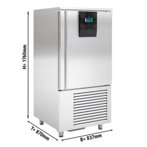 Dotyková šoková mraznička – objem 315 litrov – 14x GN 1/1