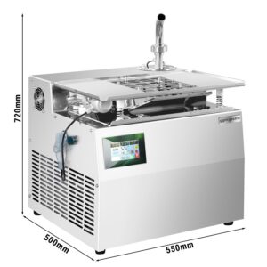 Zariadenie na temperovanie čokolády – Chocotemper – s výtokovým kohútikom