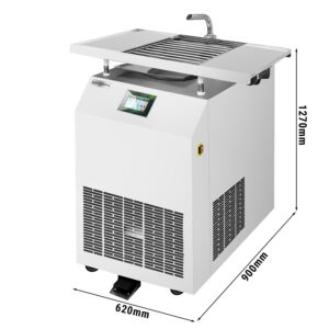 Zariadenie na temperovanie čokolády s výtokovým kohútikom - Chocotemper