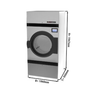 Plynová sušička bielizne – 23 kg