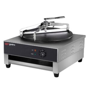 Stroj na palacinky – 1 platňa Ø 400 mm – s natieračom cesta