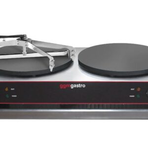 Stroj na palacinky – 2 platne Ø 400 mm – s natieračmi cesta