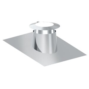 Strešný diel s nábehom a manžetou 5°–15° Ø 200 mm