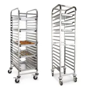 Vozíky na podnosy - otvorené