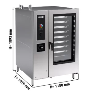 Plynový konvektomat – Touch, 40x GN 1/1, vrátane bojlera