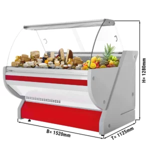 Chladiaci pult Hendi - 2000mm, s osvetlením