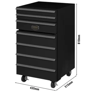 Gastro Cool chladnička typu vozík - 50 L, 1 dvere, čierna