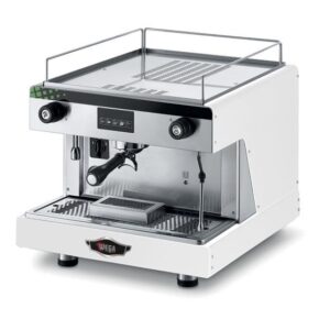 Kávovar Wega – 1-skupinový, elektronický, biely, 5L, 230V/2900W, 530×555×(H)515 mm
