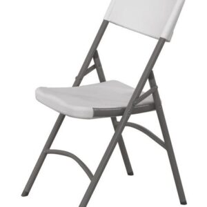 Stolička cateringová Hendi – biela, 540×440×840 mm, nosnosť 180 kg