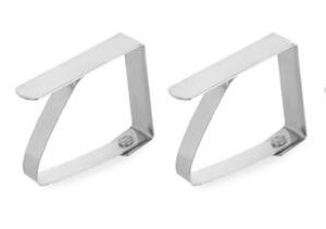 Klipy na obrus Hendi – sada 4 ks, 50×10×(H)40 mm