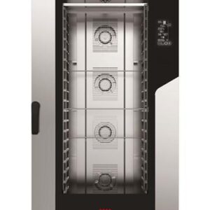 Plynová konvekčná pec Millennial Black Mask Gastro 20× GN 1/1 Tecnoeka – 230 V, 1450 W, 30 kW