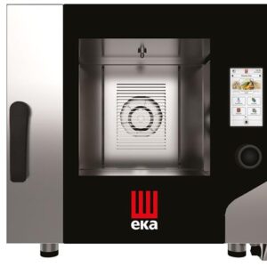 Konvekčná parná pec Tecnoeka – Millennial Touch Screen Gastro, 5× GN 1/1, elektrická, s automatickým umývaním, 400V/7800W, 730×849×(H)700 mm