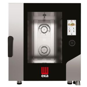 Dotyková konvekčná parná rúra Millenial Touch Gastro 7x GN 1/1, Tecnoeka – s automatickým čistením, 400V/11400W, 730x849x(H)850mm