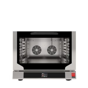 Konvekčná rúra na pečenie Tecnoeka Evolution Next – s vlhkosťou, 4× 600×400 mm, dotykové ovládanie, 400V/6400W, 783×755×(H)634 mm