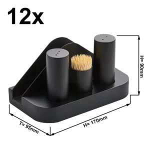 Karé Hendi - 4 kusy, obrúsky, špáradlá, soľ a korenie (12 kusov)