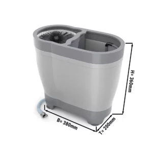 Mobilné zariadenie na umývanie pohárov