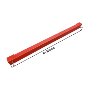 Knife holder for cutting plates – 800mm, Red