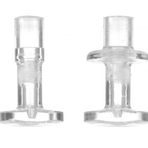 Miešadlá na milkshake Hendi – dizajn Bronwasser, 2 ks, 32×27×50 mm