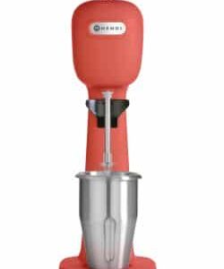 Šejker na milkshake Bronwasser Hendi – Červená, 230V/400W, 170x210x(H)485mm