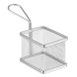 Miniatúrny košík na vyprážané jedlá Hendi – 100×80×(H)75 mm