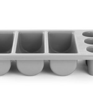 Box na príbory Hendi – sivý, 530×325×105 mm