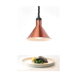 Závesná ohrevná lampa Hendi – meď, 250 W